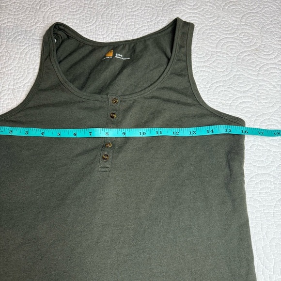 Carhartt Green Tank Top size Small - Picture 6 of 9